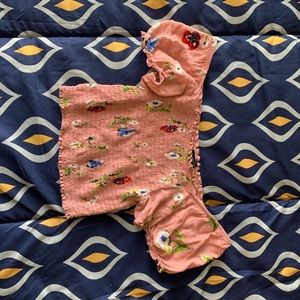 NWOT Cropped Babydoll Top